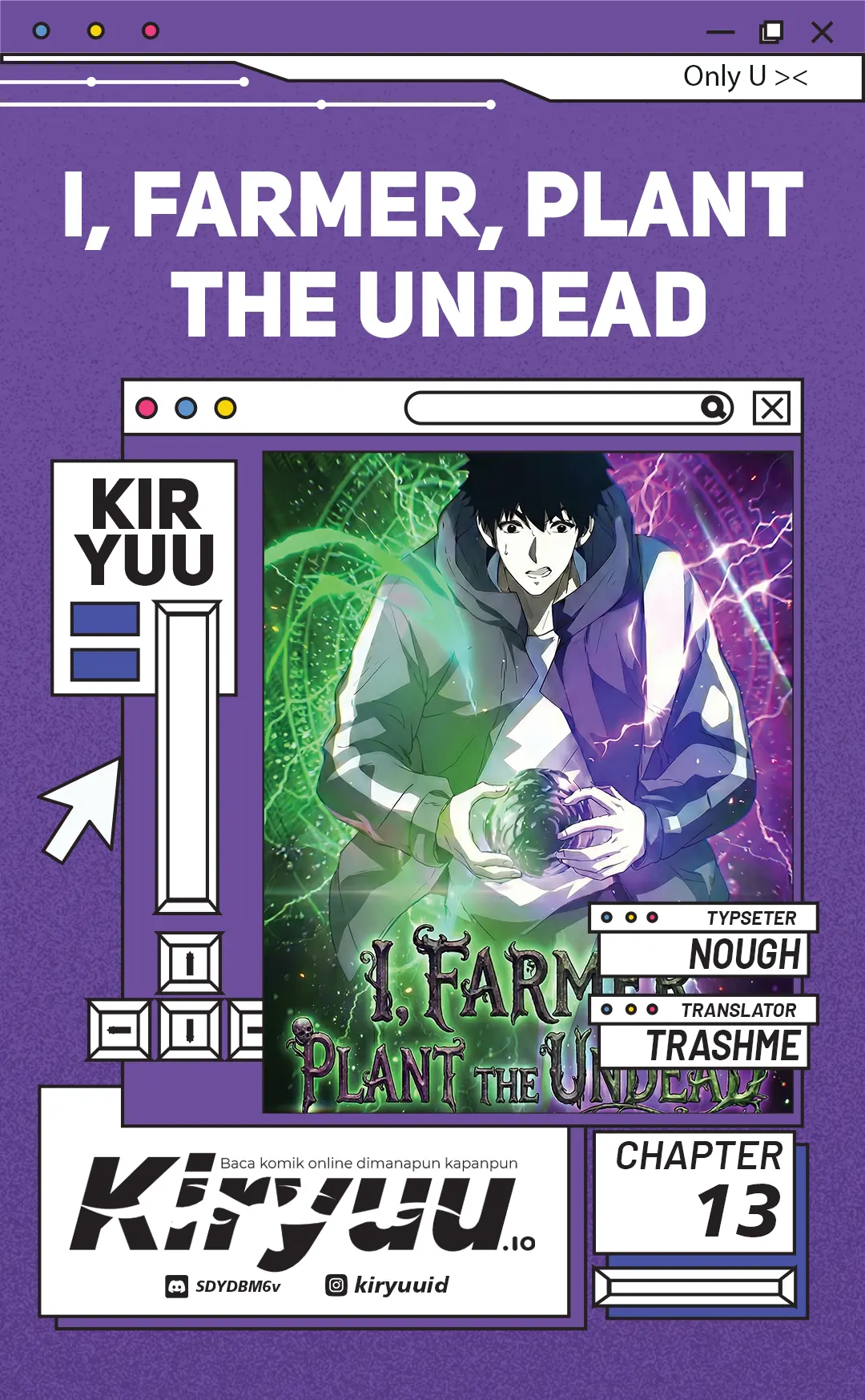 Halaman 1 dari I, Farmer, Plant the Undead Chapter 13