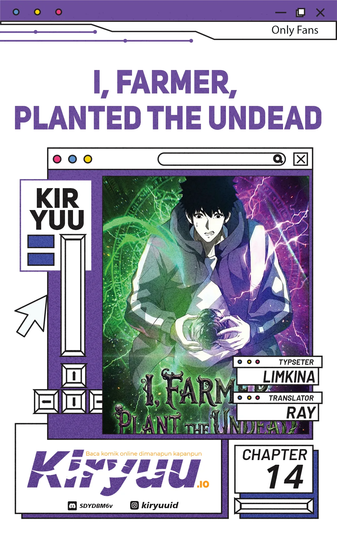 Halaman 1 dari I, Farmer, Plant the Undead Chapter 14