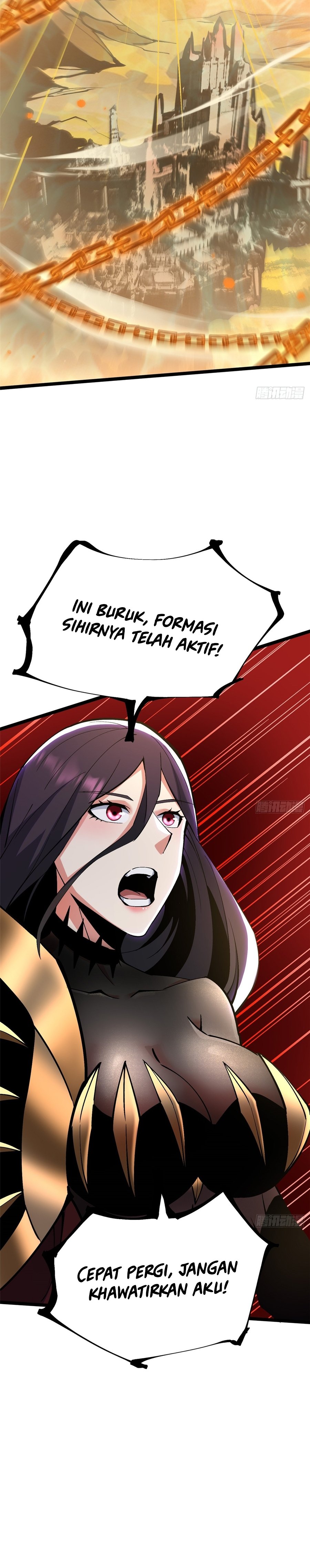 Halaman 16 dari My Reluctant Journey into Forbidden Spells Chapter 100