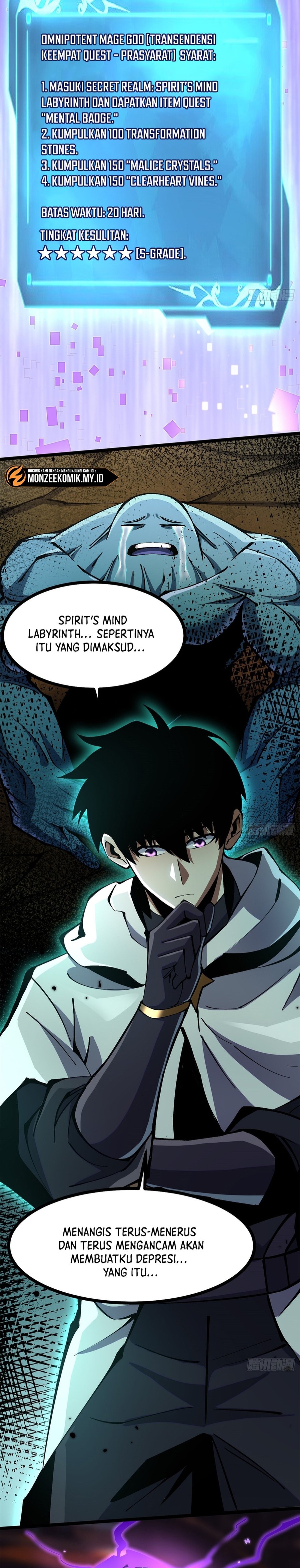 Halaman 15 dari My Reluctant Journey into Forbidden Spells Chapter 102