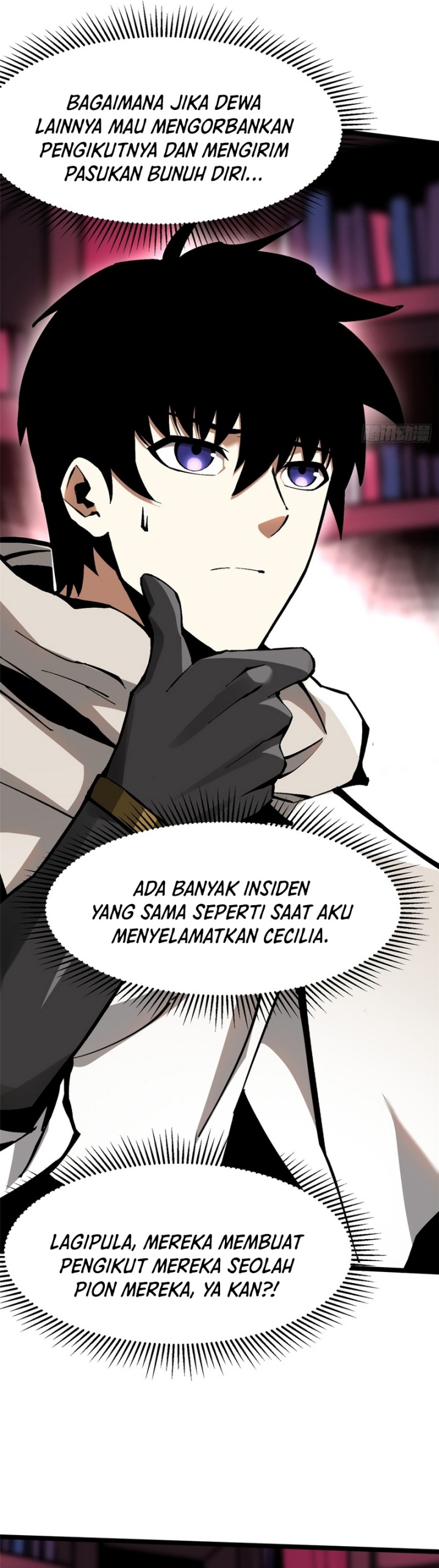 Halaman 15 dari My Reluctant Journey into Forbidden Spells Chapter 108