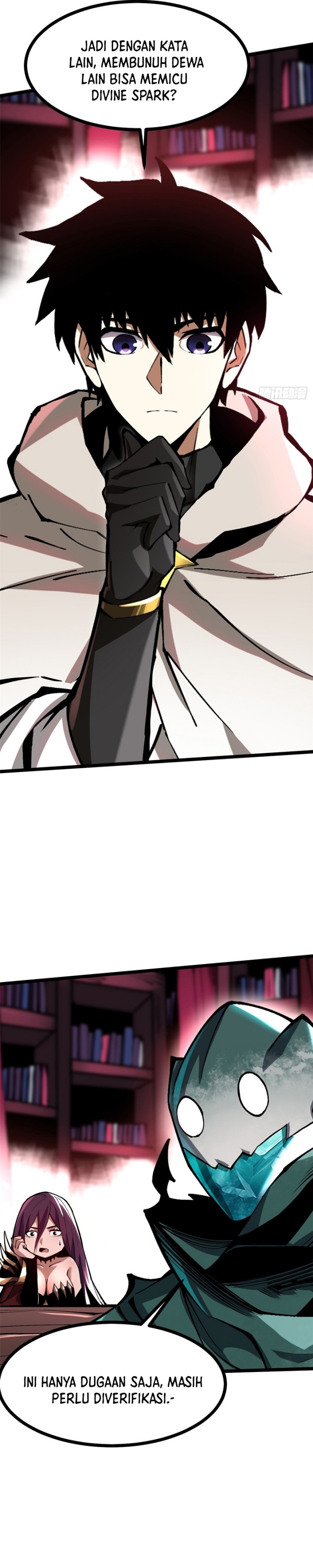 Halaman 24 dari My Reluctant Journey into Forbidden Spells Chapter 108