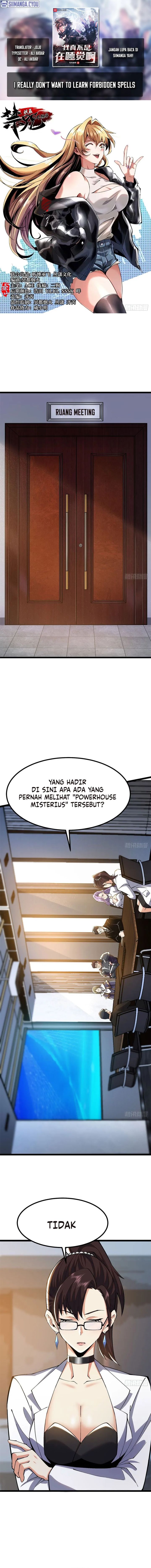 Halaman 1 dari My Reluctant Journey into Forbidden Spells Chapter 17