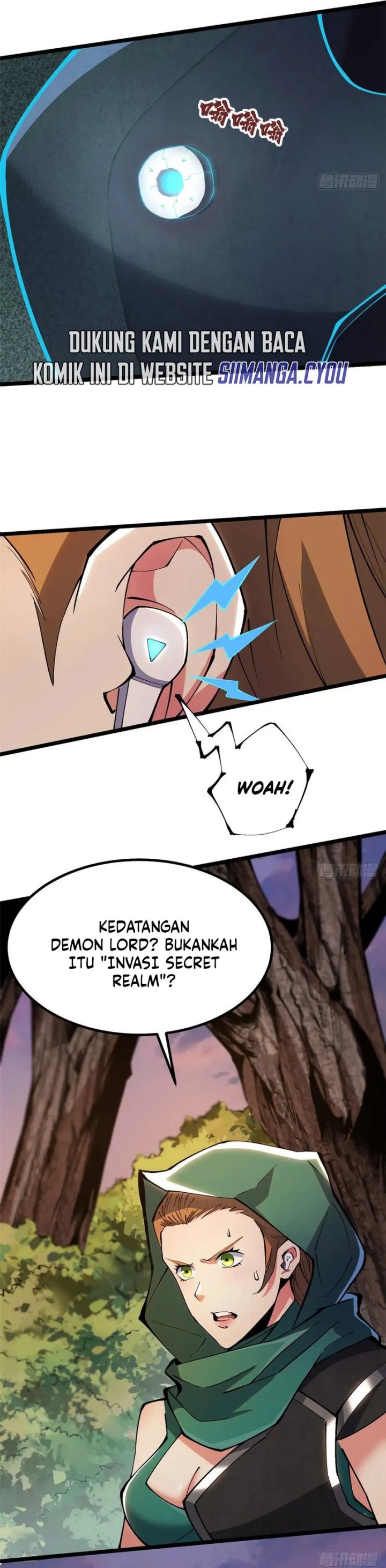 Halaman 10 dari My Reluctant Journey into Forbidden Spells Chapter 34