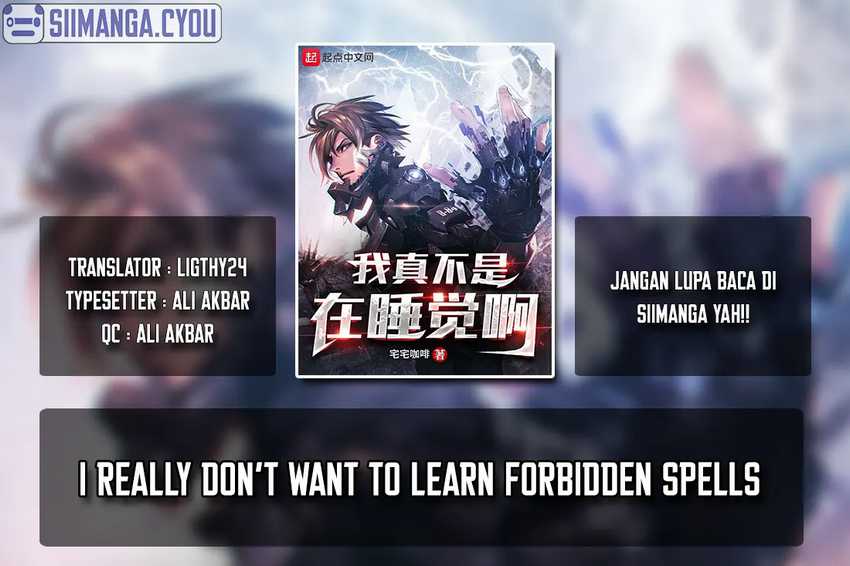 Halaman 1 dari My Reluctant Journey into Forbidden Spells Chapter 36