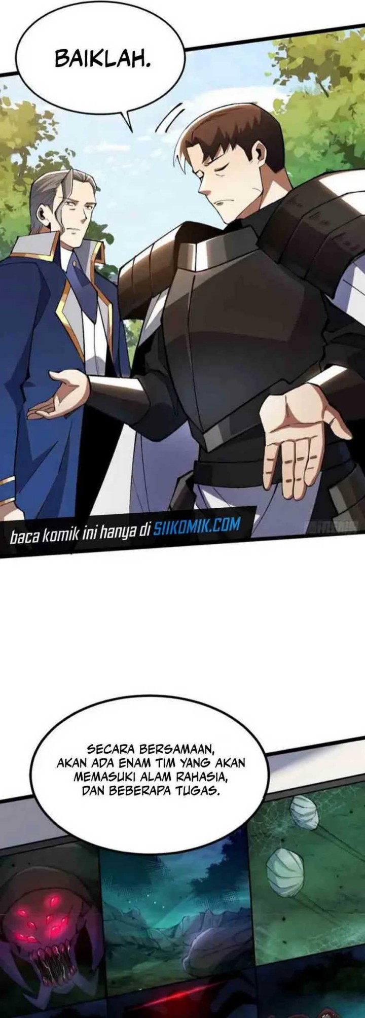 Halaman 40 dari My Reluctant Journey into Forbidden Spells Chapter 59