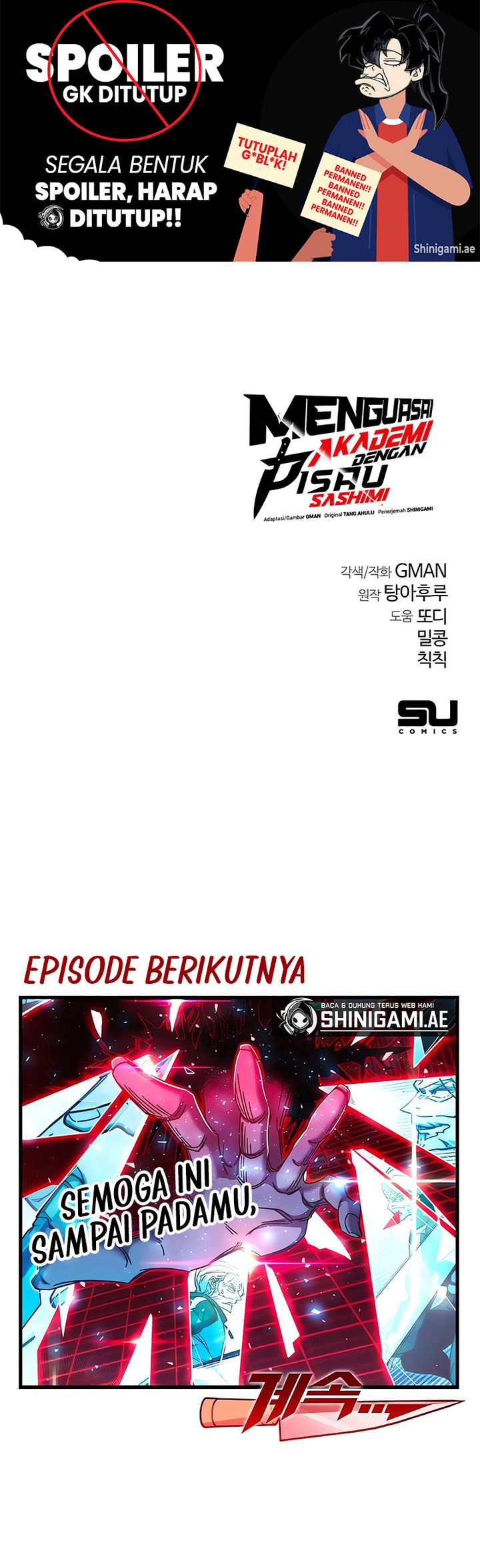 Halaman 26 dari I Took over The Academy With a Single Sashimi Knife Chapter 24