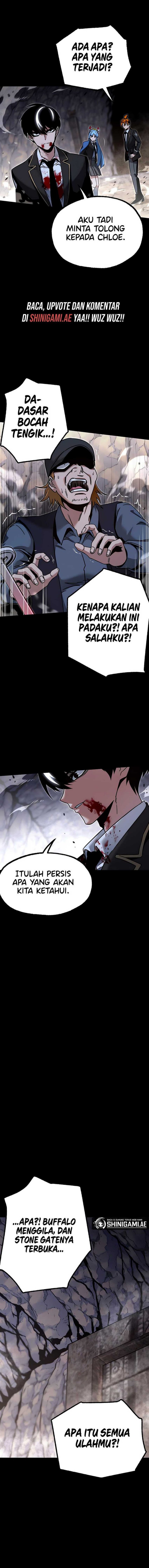 Halaman 16 dari I Took over The Academy With a Single Sashimi Knife Chapter 33