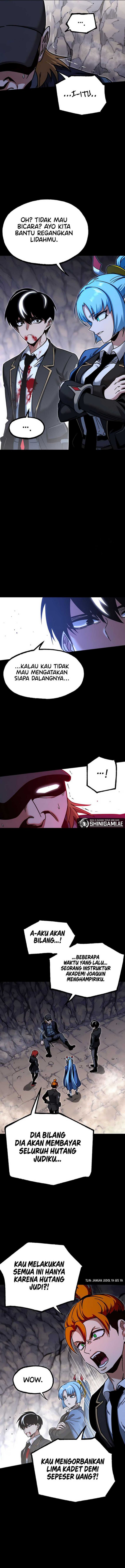 Halaman 18 dari I Took over The Academy With a Single Sashimi Knife Chapter 33