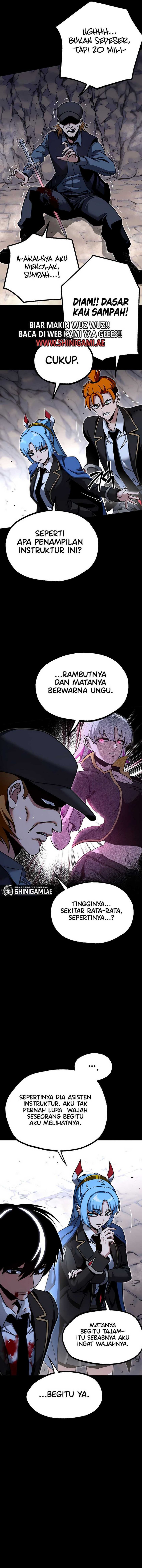 Halaman 19 dari I Took over The Academy With a Single Sashimi Knife Chapter 33