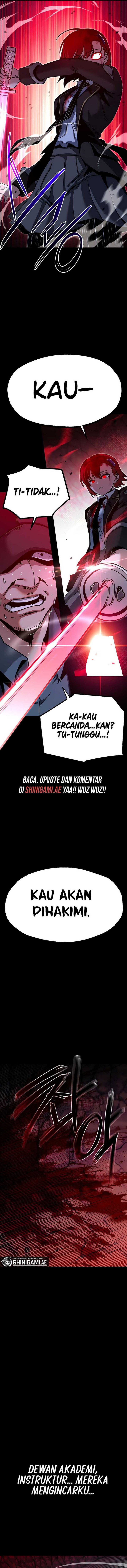 Halaman 22 dari I Took over The Academy With a Single Sashimi Knife Chapter 33