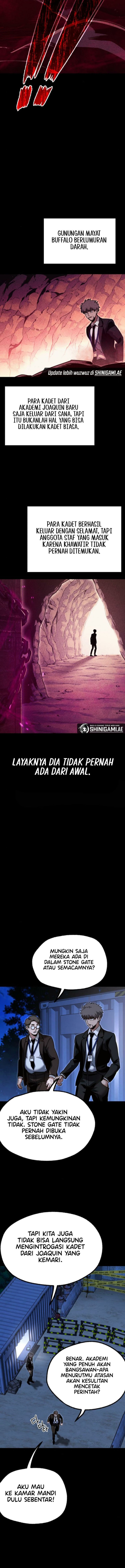 Halaman 16 dari I Took over The Academy With a Single Sashimi Knife Chapter 34