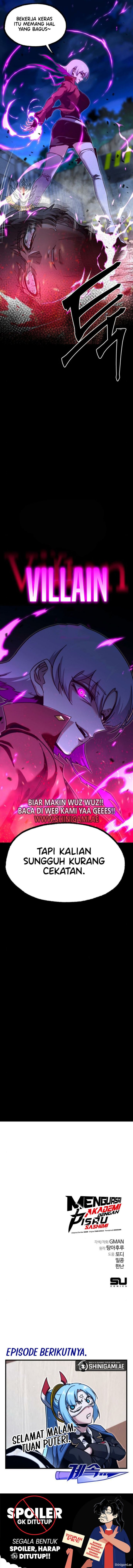 Halaman 19 dari I Took over The Academy With a Single Sashimi Knife Chapter 34