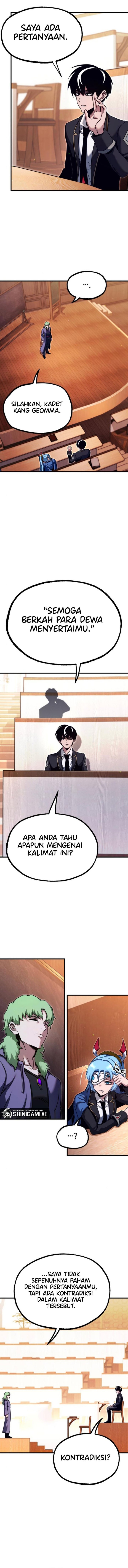 Halaman 15 dari I Took over The Academy With a Single Sashimi Knife Chapter 35