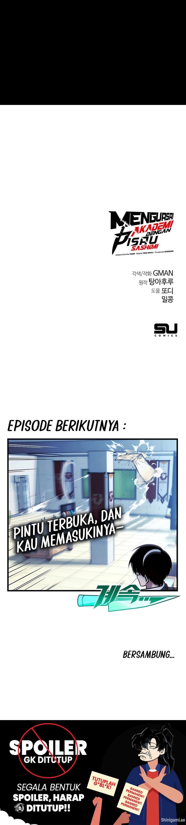 Halaman 24 dari I Took over The Academy With a Single Sashimi Knife Chapter 36