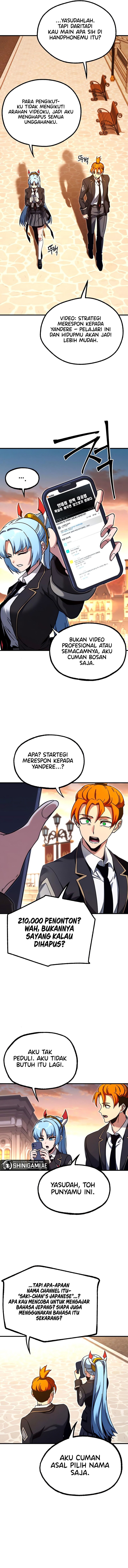 Halaman 13 dari I Took over The Academy With a Single Sashimi Knife Chapter 39