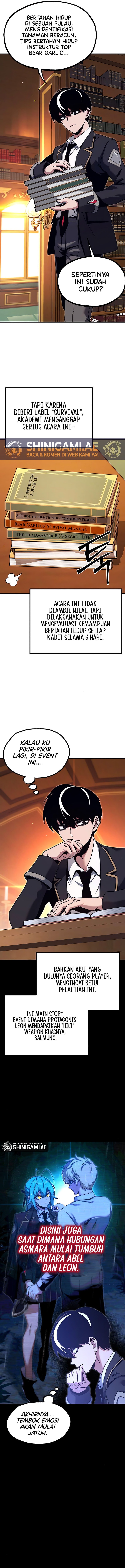 Halaman 15 dari I Took over The Academy With a Single Sashimi Knife Chapter 39