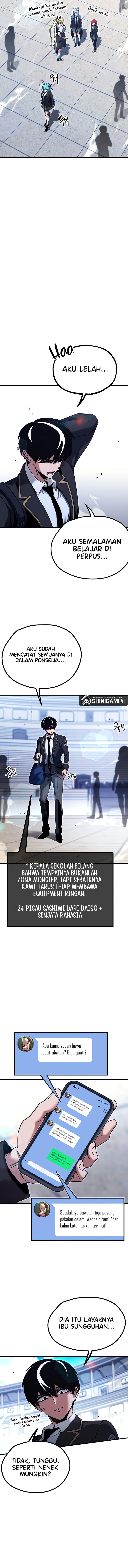 Halaman 10 dari I Took over The Academy With a Single Sashimi Knife Chapter 40