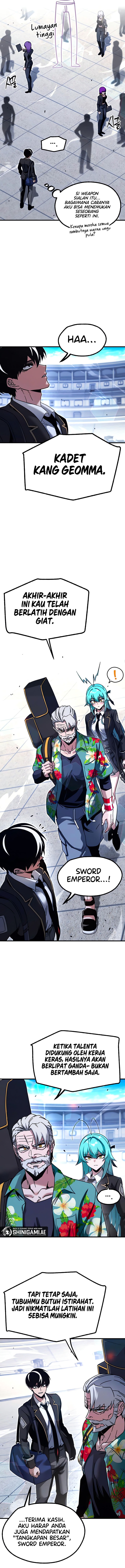 Halaman 12 dari I Took over The Academy With a Single Sashimi Knife Chapter 40