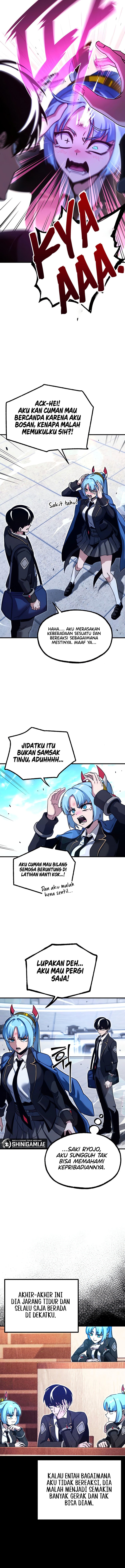Halaman 14 dari I Took over The Academy With a Single Sashimi Knife Chapter 40