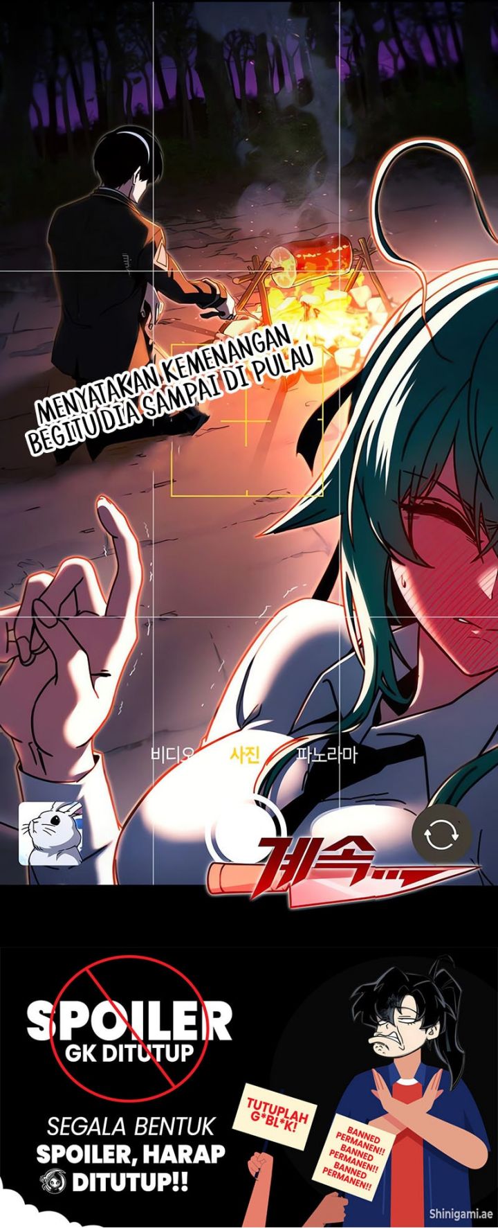 Halaman 21 dari I Took over The Academy With a Single Sashimi Knife Chapter 41