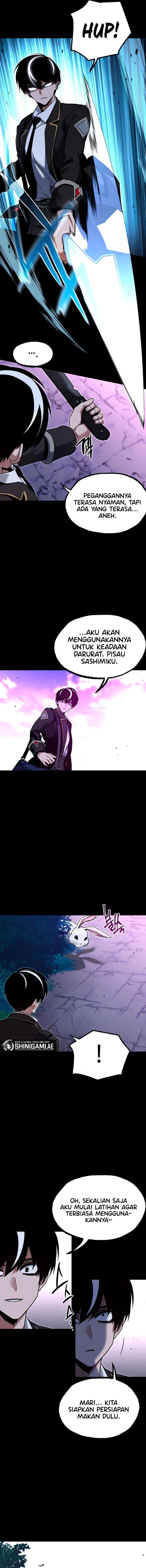 Halaman 4 dari I Took over The Academy With a Single Sashimi Knife Chapter 41