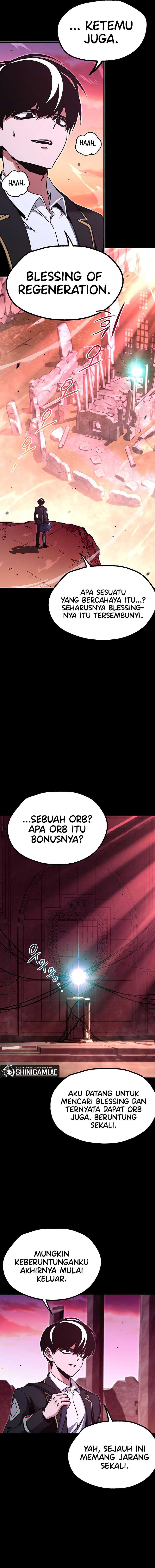 Halaman 16 dari I Took over The Academy With a Single Sashimi Knife Chapter 42