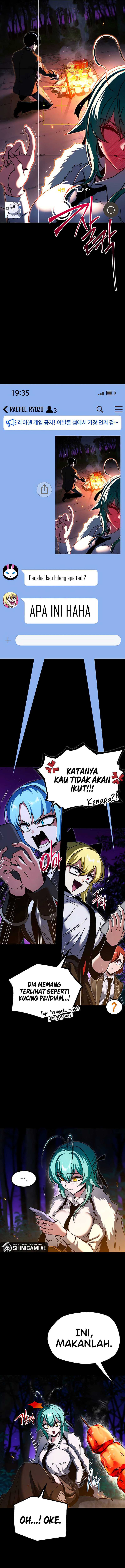 Halaman 5 dari I Took over The Academy With a Single Sashimi Knife Chapter 42