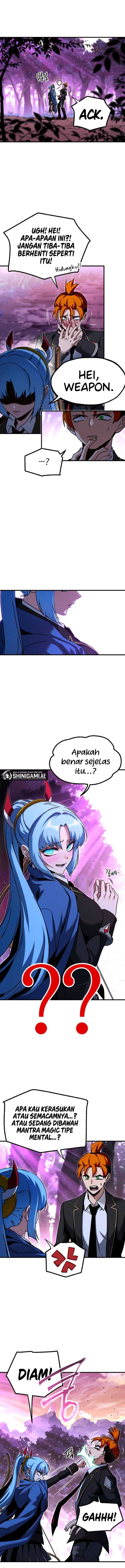 Halaman 7 dari I Took over The Academy With a Single Sashimi Knife Chapter 43
