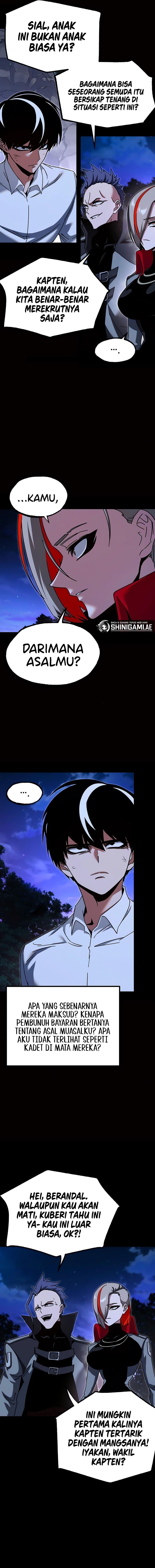 Halaman 14 dari I Took over The Academy With a Single Sashimi Knife Chapter 44