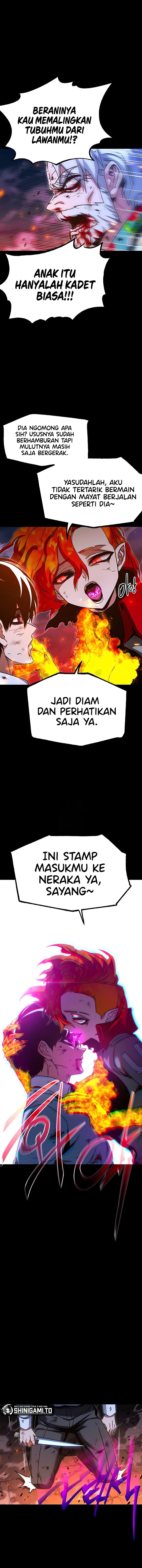 Halaman 18 dari I Took over The Academy With a Single Sashimi Knife Chapter 47