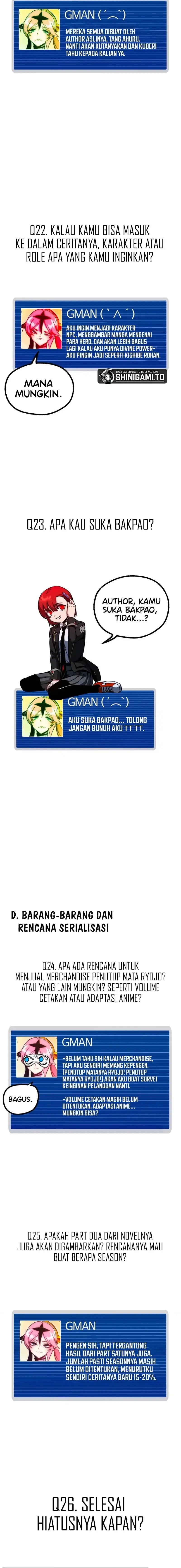 Halaman 6 dari I Took over The Academy With a Single Sashimi Knife Chapter 49.6