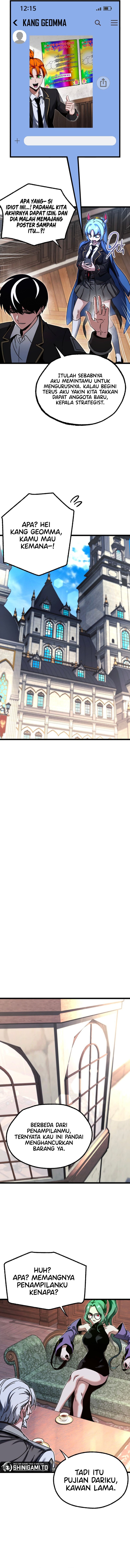 Halaman 13 dari I Took over The Academy With a Single Sashimi Knife Chapter 50