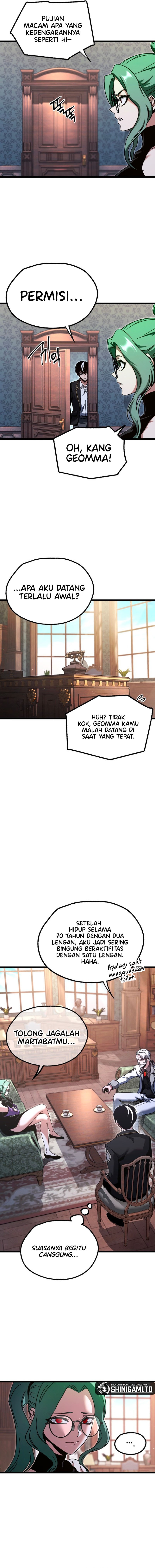 Halaman 14 dari I Took over The Academy With a Single Sashimi Knife Chapter 50