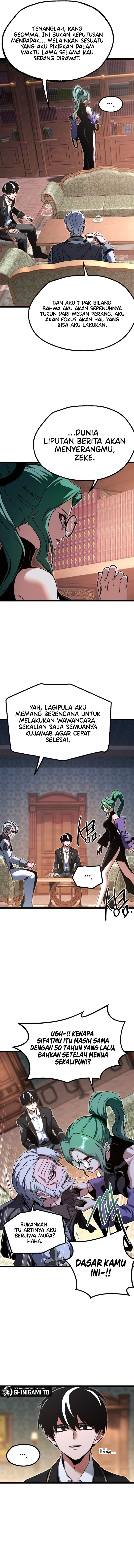 Halaman 19 dari I Took over The Academy With a Single Sashimi Knife Chapter 50