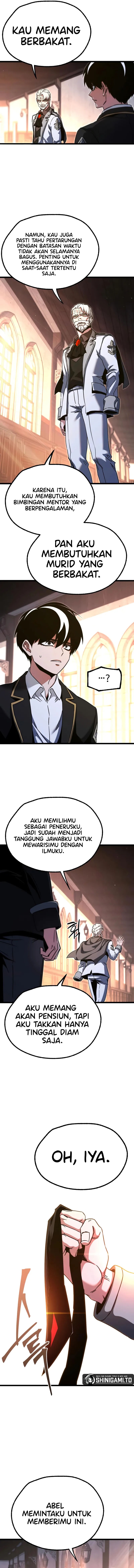 Halaman 14 dari I Took over The Academy With a Single Sashimi Knife Chapter 51