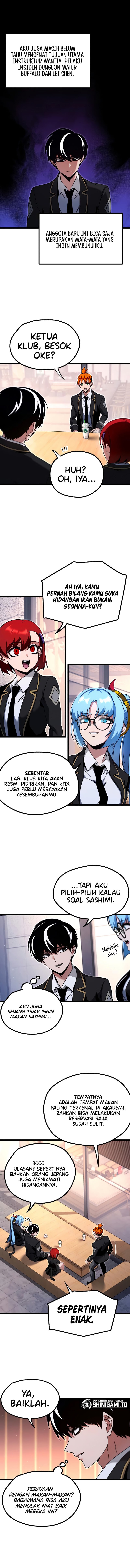 Halaman 11 dari I Took over The Academy With a Single Sashimi Knife Chapter 52