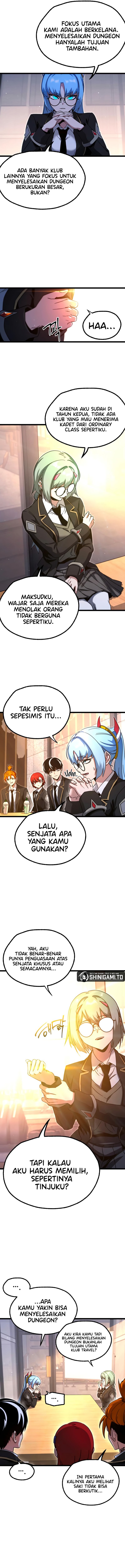 Halaman 15 dari I Took over The Academy With a Single Sashimi Knife Chapter 52
