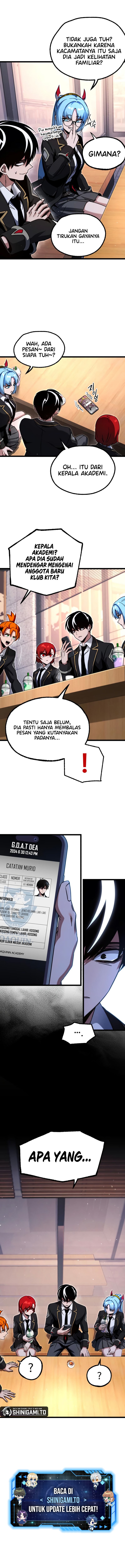 Halaman 19 dari I Took over The Academy With a Single Sashimi Knife Chapter 52