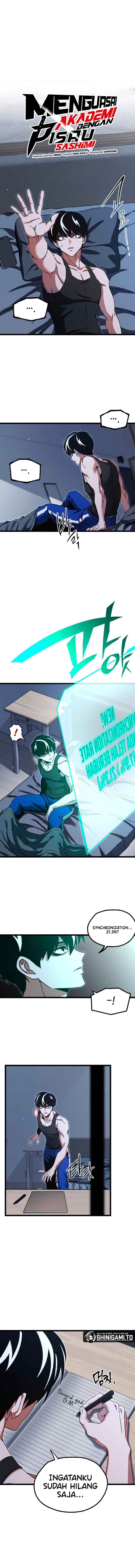 Halaman 8 dari I Took over The Academy With a Single Sashimi Knife Chapter 52