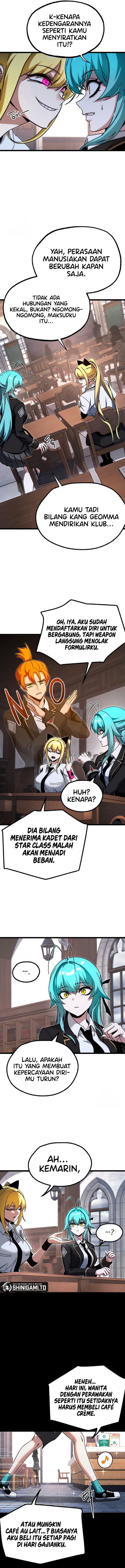 Halaman 10 dari I Took over The Academy With a Single Sashimi Knife Chapter 53