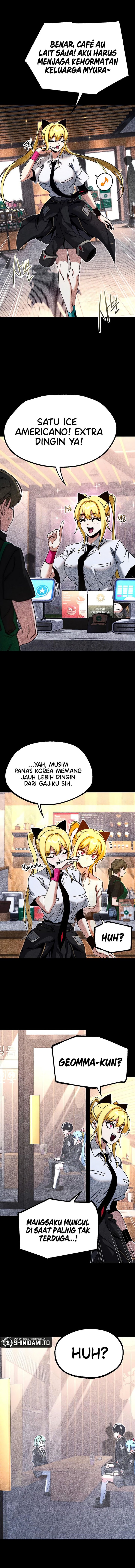 Halaman 11 dari I Took over The Academy With a Single Sashimi Knife Chapter 53