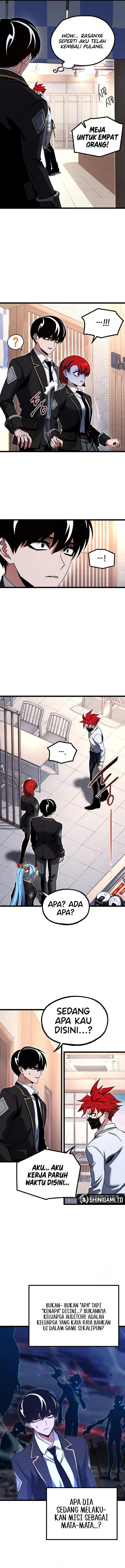 Halaman 14 dari I Took over The Academy With a Single Sashimi Knife Chapter 53