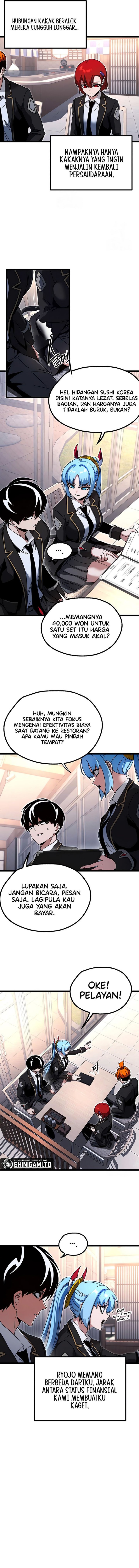 Halaman 16 dari I Took over The Academy With a Single Sashimi Knife Chapter 53