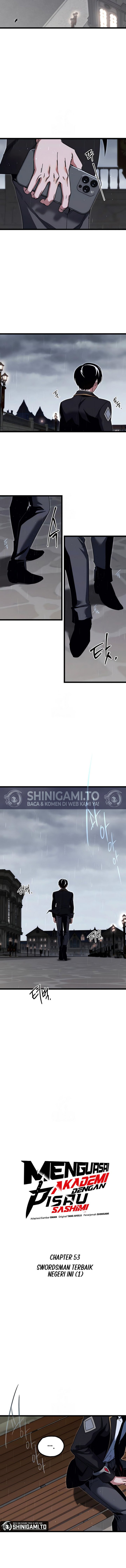Halaman 4 dari I Took over The Academy With a Single Sashimi Knife Chapter 53