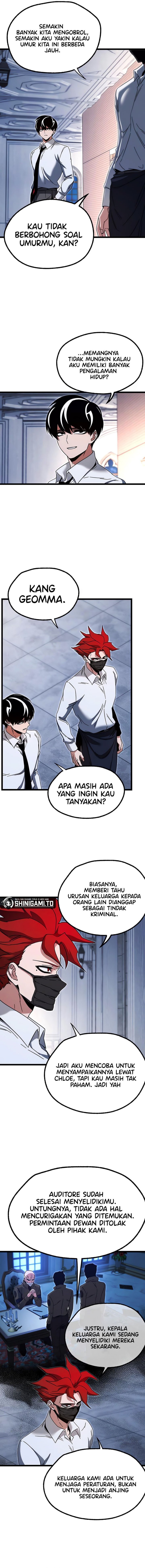 Halaman 12 dari I Took over The Academy With a Single Sashimi Knife Chapter 54