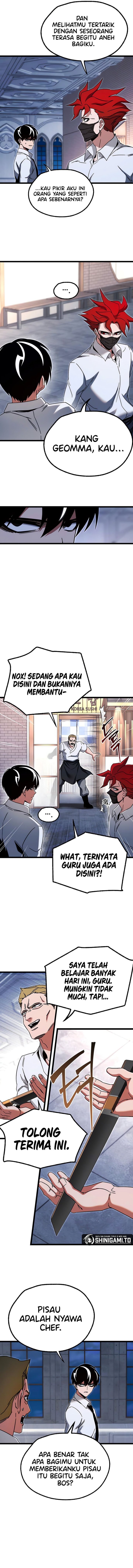 Halaman 15 dari I Took over The Academy With a Single Sashimi Knife Chapter 54