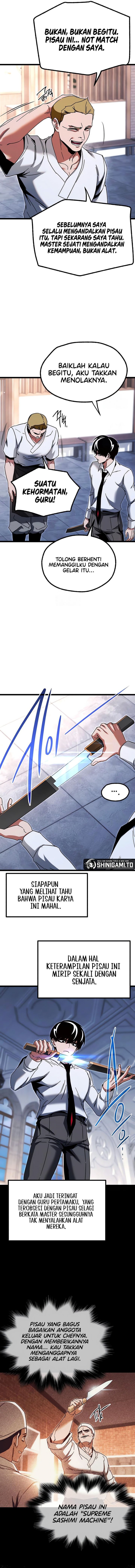 Halaman 16 dari I Took over The Academy With a Single Sashimi Knife Chapter 54