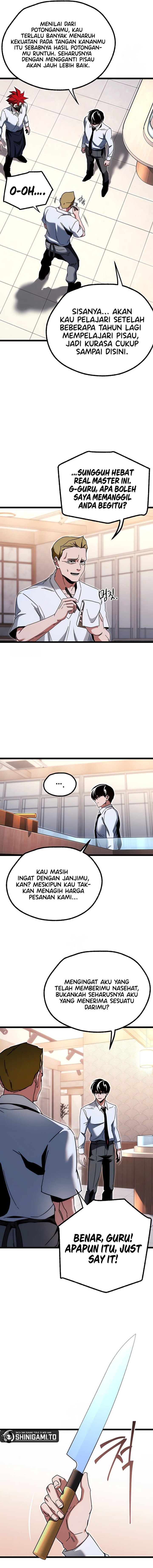 Halaman 7 dari I Took over The Academy With a Single Sashimi Knife Chapter 54