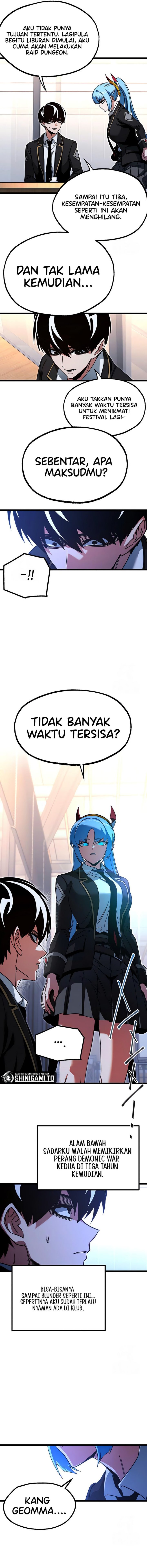 Halaman 15 dari I Took over The Academy With a Single Sashimi Knife Chapter 55
